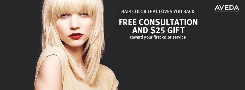 $25 GIFT FOR AVEDA COLOR